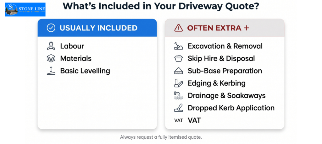 How Much Does A New Driveway Cost in Ashford