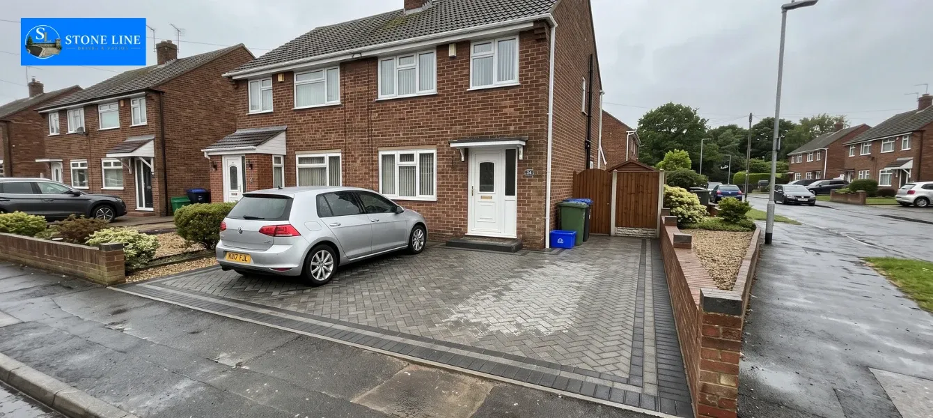 Right Driveway Edging