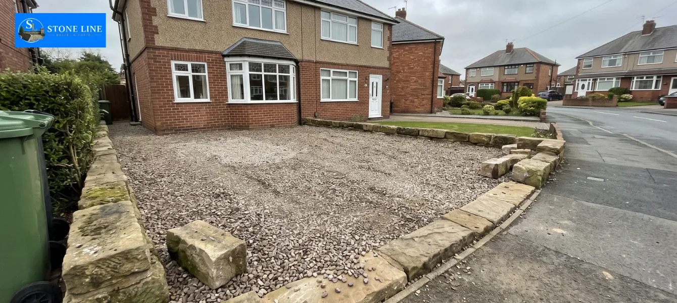 Stone Driveway Edging